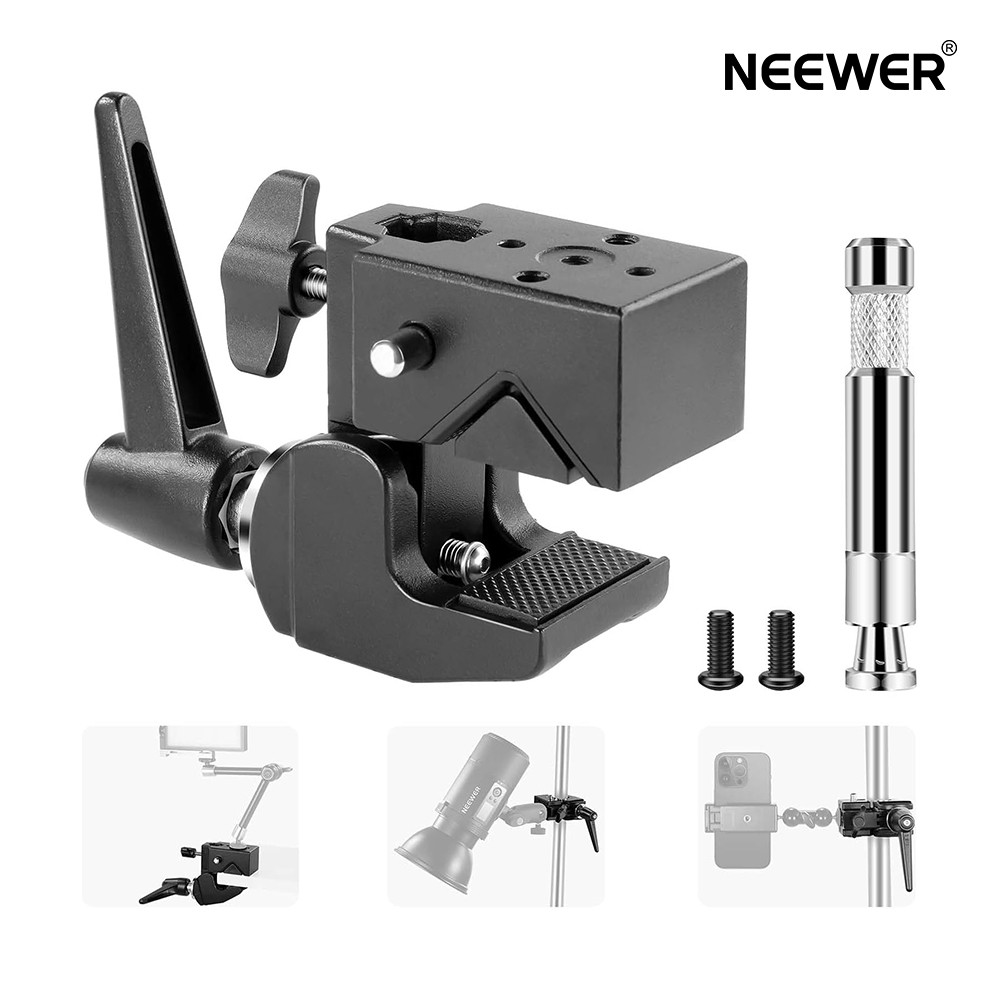 楽天市場】【P10倍+10%OFF券】NEEWER スーパークランプ カメラ