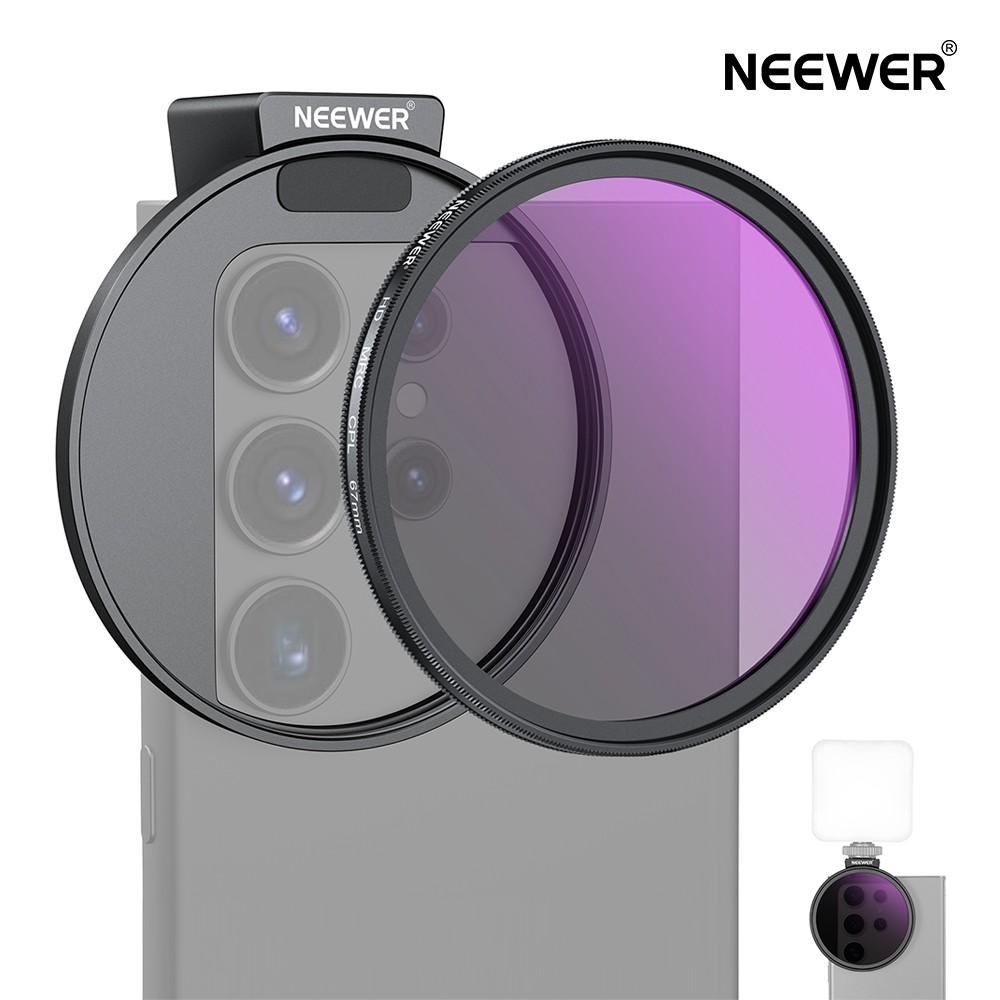 NEEWER マグネット式  ND/CPL/UV フィルター　ドローン　レンズ Amazon | NEEWER 3個 マグネット式ND/CPLフィルターセット ND8
