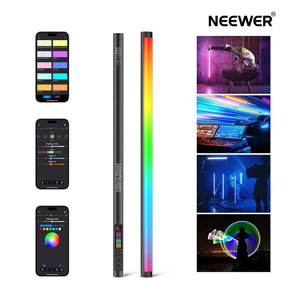 新品　NEEWER LEDビデオライト スティックライト ライト neewer NEEWER RGB1 アプリ制御可 LEDビデオライトスティック – NEEWER.JP