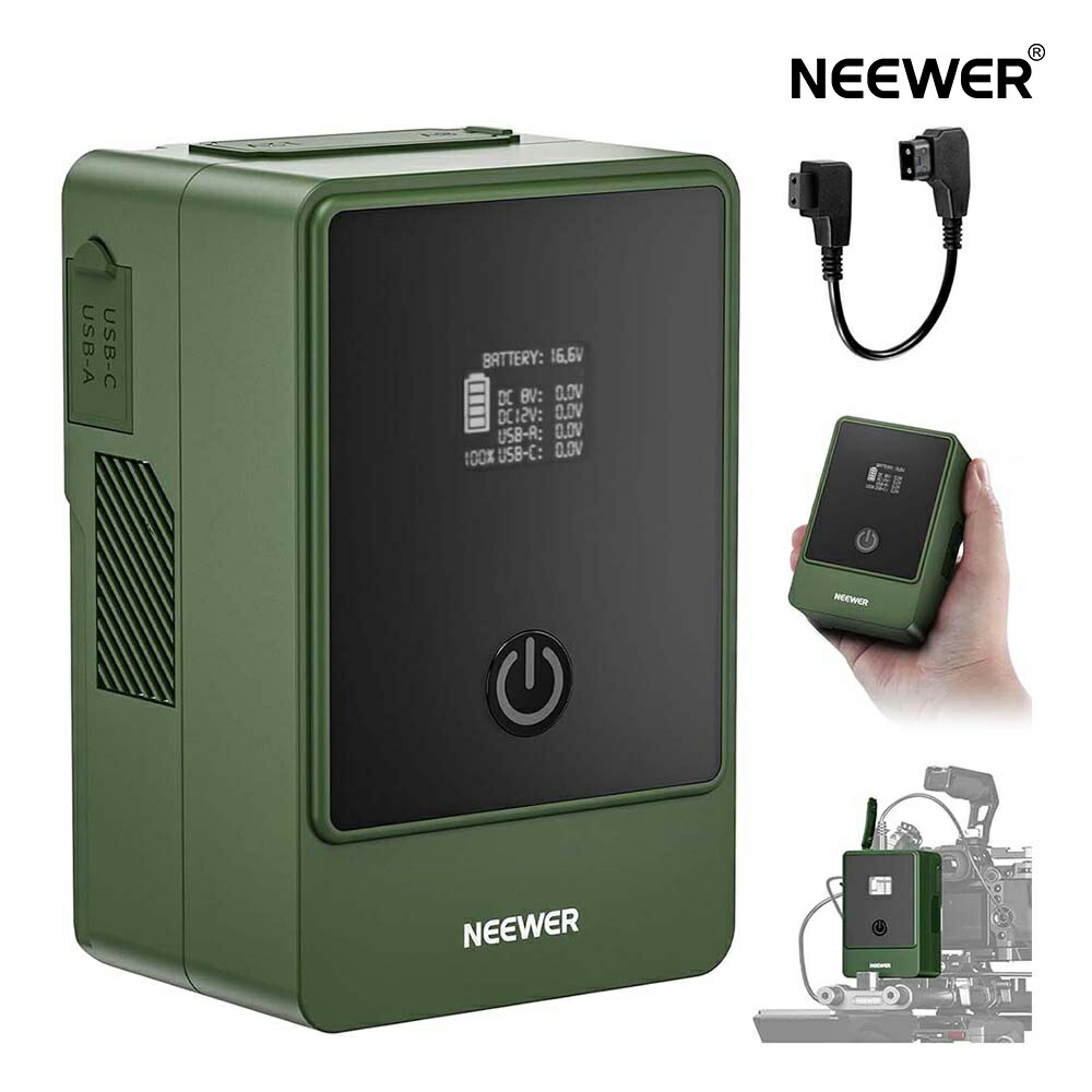 楽天市場】【クーポンで15%OFF】NEEWER ミニVマウントバッテリー