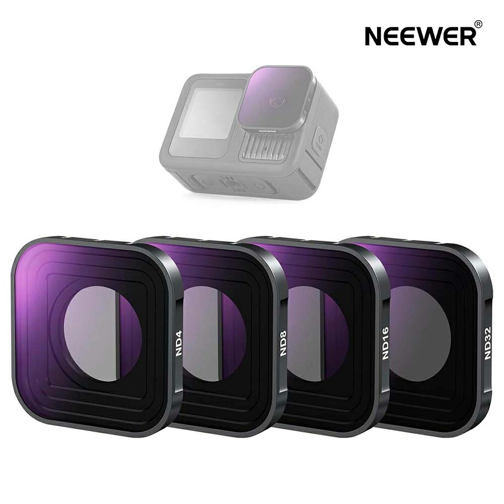 GoPro - GoPro HERO 10 + NDフィルター他 GoPro HERO 9/10/11/12/13 - 3 Filter ND Kit - GOPROHERO9NDKIT
