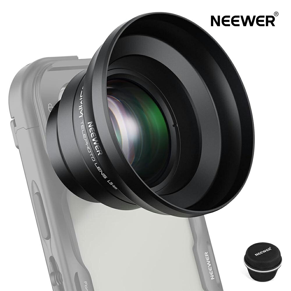 楽天市場】NEEWER スマホ用カメラレンズ 7倍望遠レンズ 17mmネジ