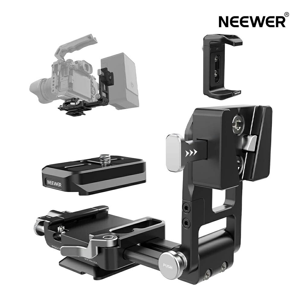 楽天市場】NEEWER Vマウントバッテリープレート アルカ型QRプレート