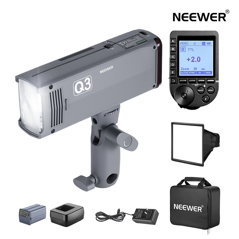 新品特売！NEEWER Q3 200Ws 2.4G ストロボfor Nikon-