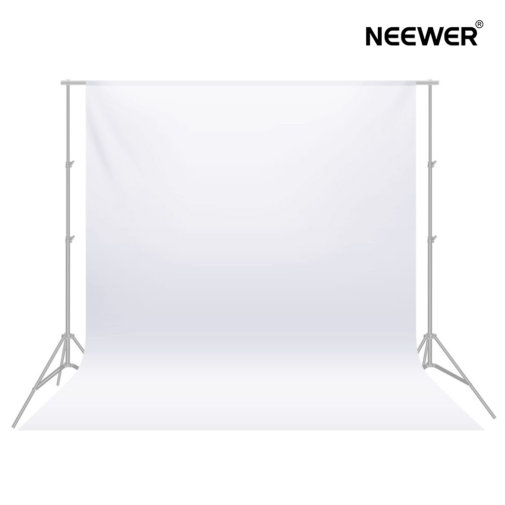 楽天市場 Neewer 2 8 X 4m撮影用背景布 ビデオスタジオ用ポリエステル背景布 白 Neewer Store