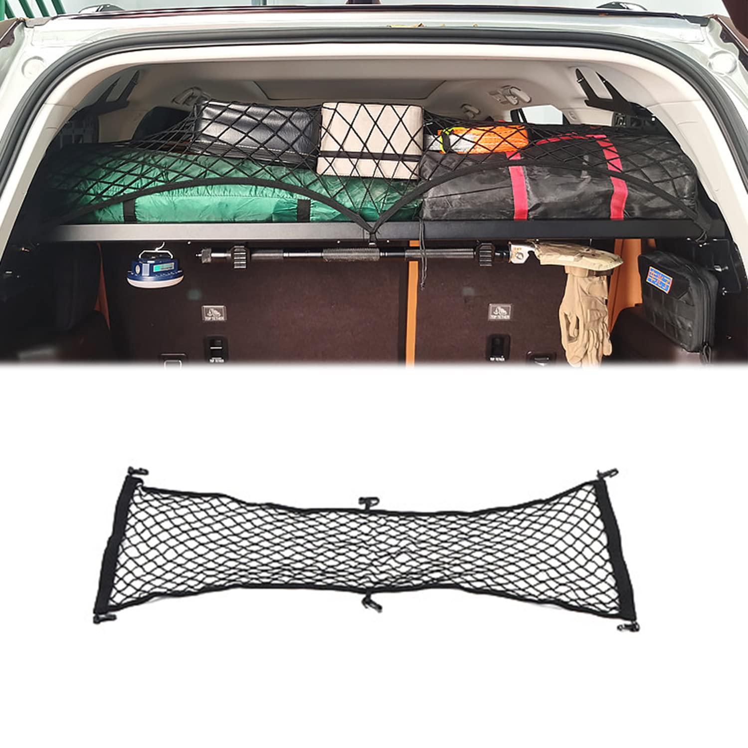 FJ トヨタ純正　FJクルーザー トランクネット ラゲッジネット　ラゲージネット FJクルーザー 車 収納 ラゲッジネット 汎用 カーゴネット ルーフ