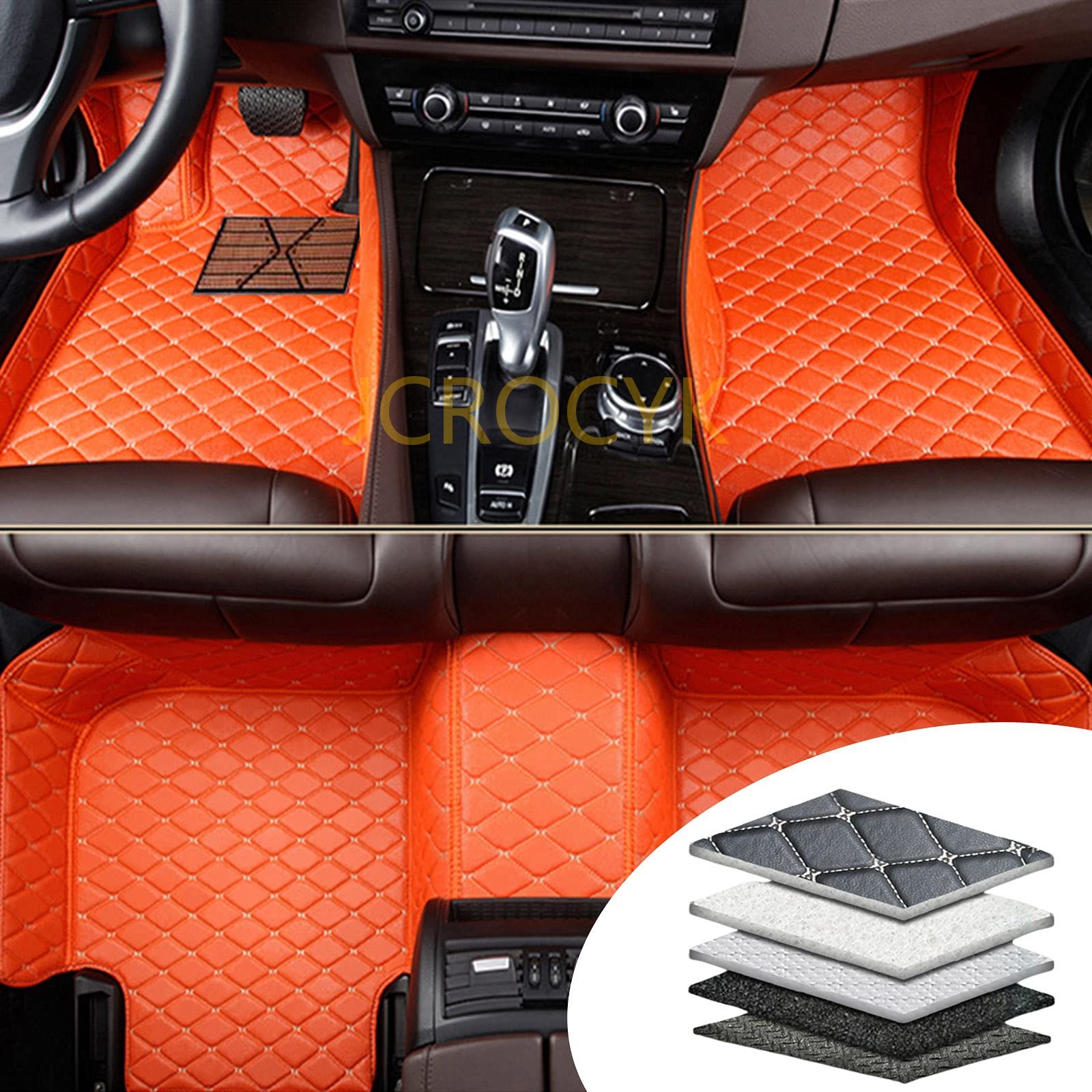 車用フロアマット カーマット 適合マツダMazda RX8 RX-8 2004-2011 カスタム フロアマット立体カーマット 車用 3D PUレザーフロアマット 車種専用設計 防水 滑り防止 耐汚れカーペットライナー取付簡単 保護パーツ カー用品