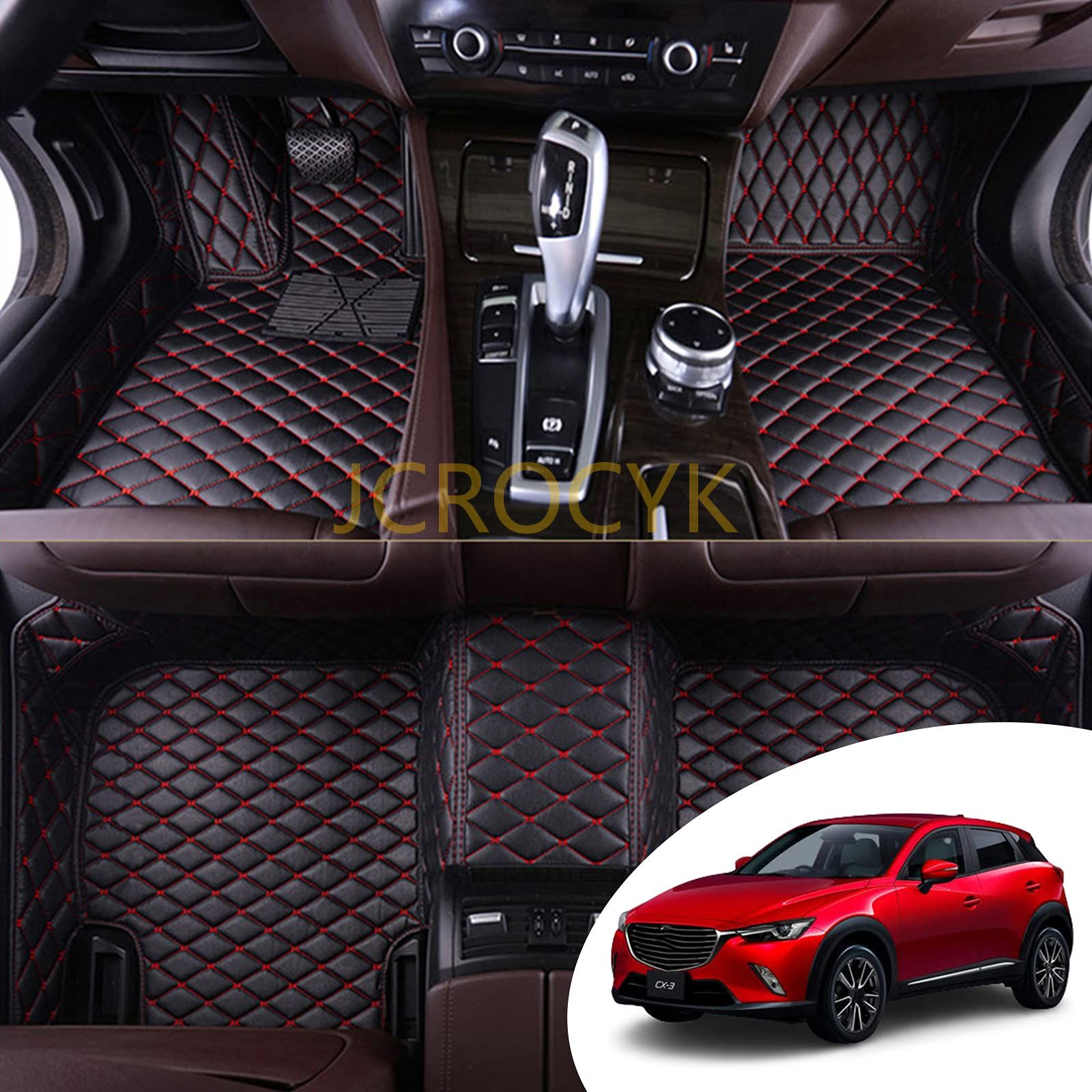 フロアマットマツダCX-3 2018 2019 2020 2021立体カーマット 車用 3D PUレザーフロアマット 車種専用設計 防水 滑り防止 耐汚れカーペットライナー取付簡単 保護パーツ カー用品 8,969円