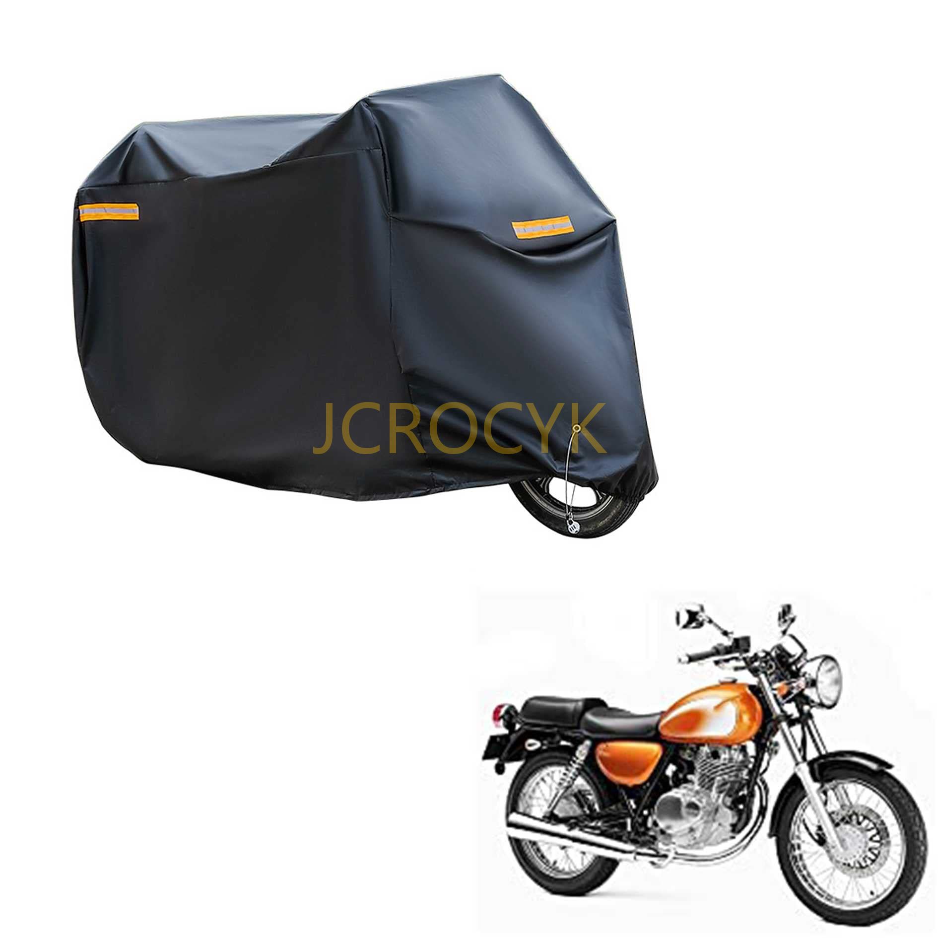 バイクカバー 原付 カバー スズキ ST250 E Type 専用 防水カバー バイク用品 車体カバー 日焼け止め 防雪 防風 防埃 UVカット 凍結防止カバー 溶けないバイクカバー