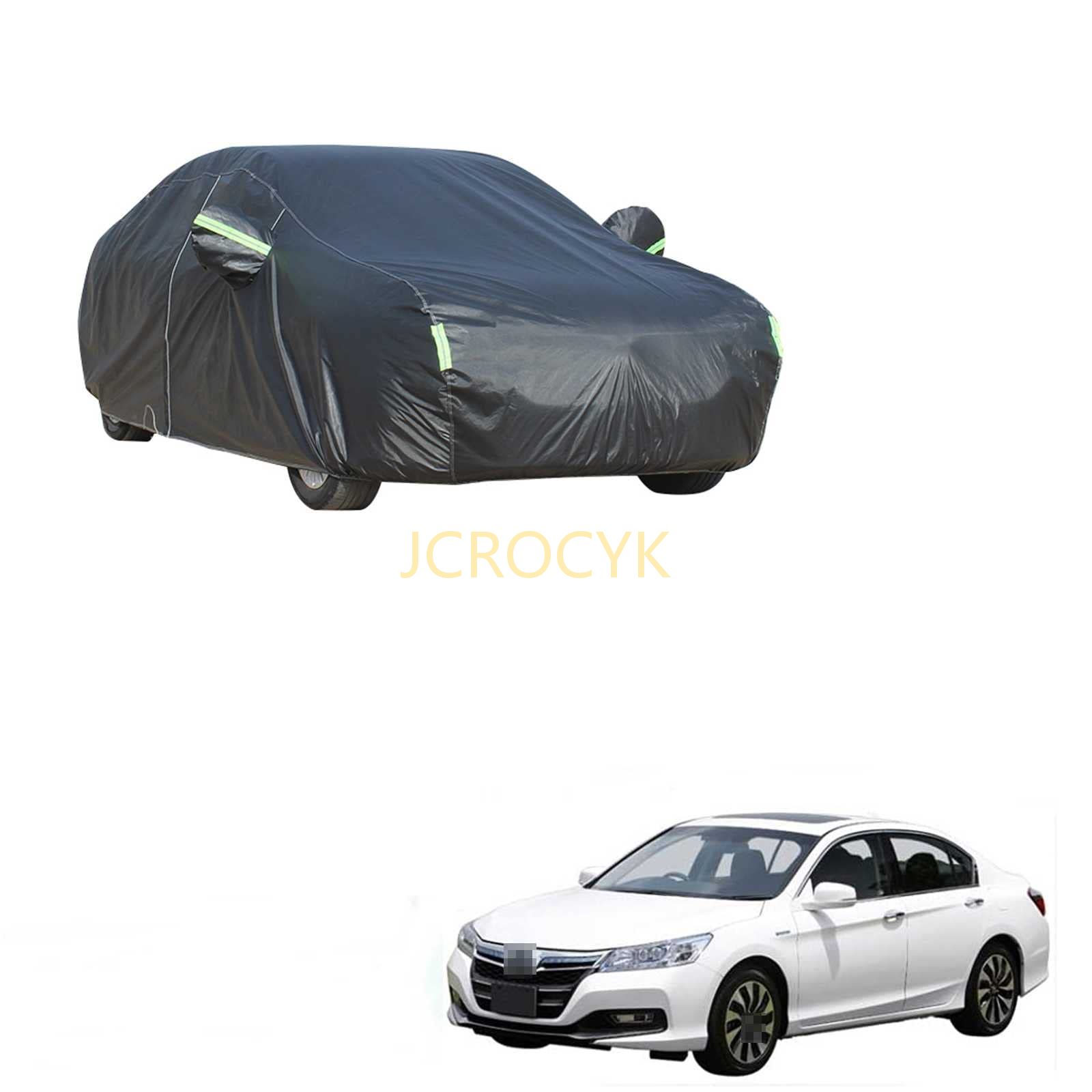 車カバー ボディーカバー ホンダ アコードハイブリッド DAA-CR6 2013年6月～現行 専用カーカバー全天候型保護 凍結防止カバー防水 防塵 防輻射紫外線 スクラッチ耐性 (収納袋付)