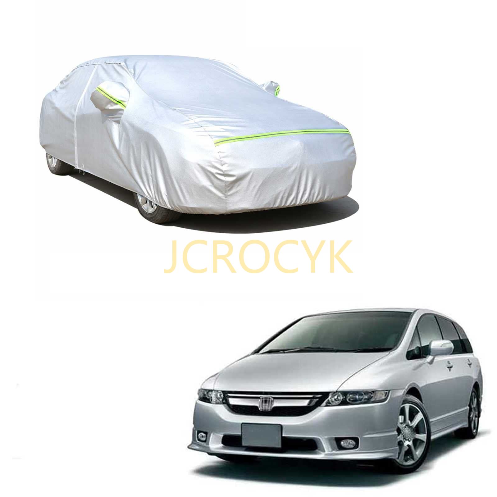 カーカバー ホンダ オデッセイ RB1 RB2 2003年10月～2008年9月 専用カバー 純正 カーボディカバー 全天候型保護カーカバー UVカット 凍結防止カバー 防水 防塵 スクラッチ耐性 (収納袋付)