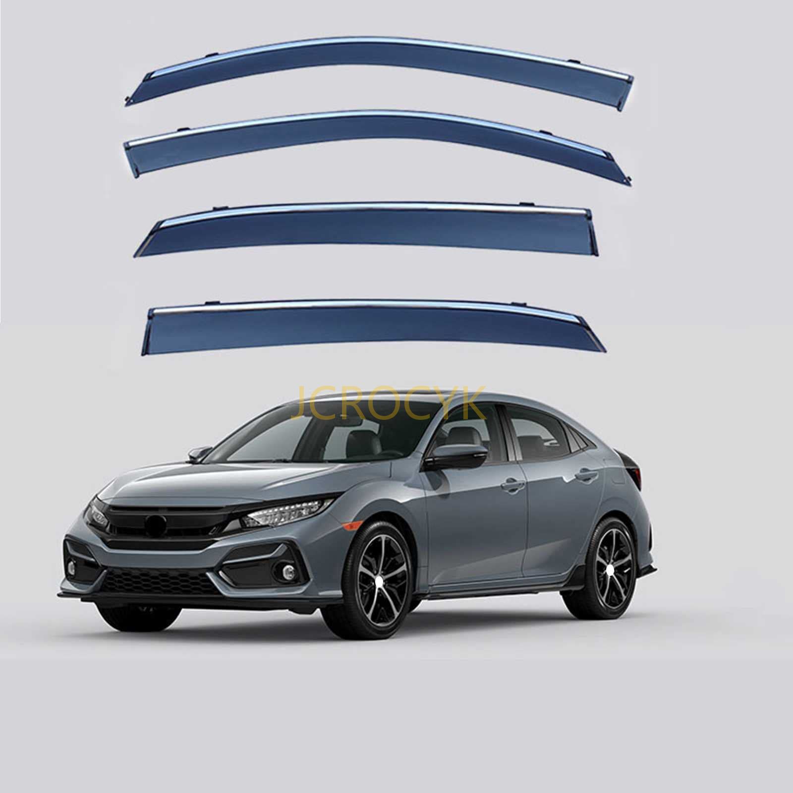 楽天市場】シビック EG EJ ドアバイザー 【商品一覧】 半透明 黒 左右