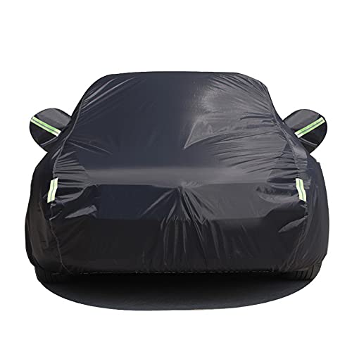車カバーボディカバーを三菱パジェロ/パジェロスポーツに適用全天候型保護カーカバー防雪防塵防輻射紫外線 黄砂?台風対策 絶縁自動車カバー反射ストリップと右側のドアジッパー付きの盗難防止ロック 6,247円