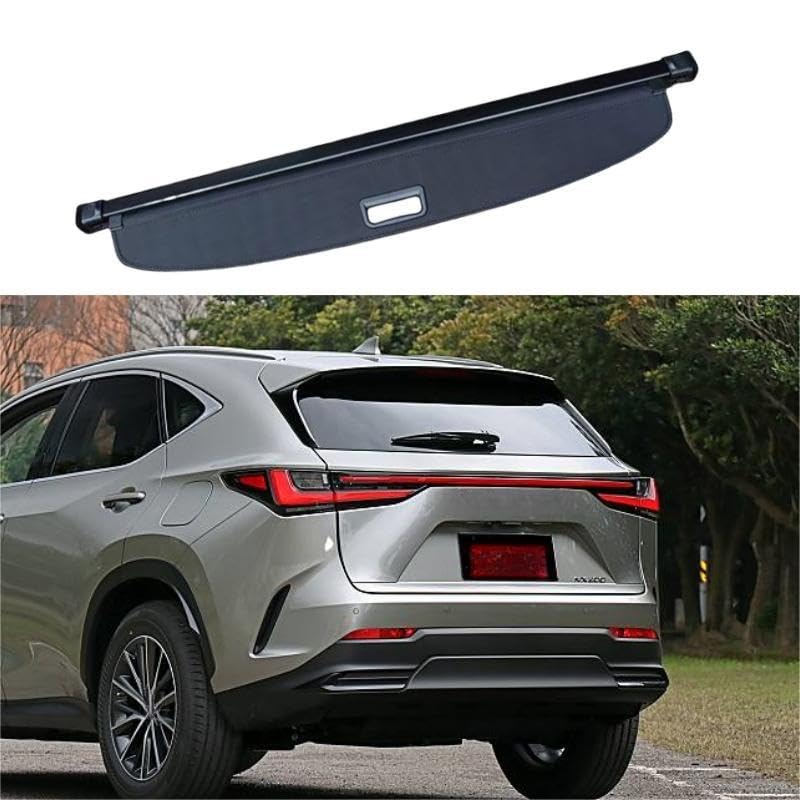 延長型 トランクカーゴカバー ラゲッジシェードシールド レクサスNX 2022-2024 キャンバスに適合
