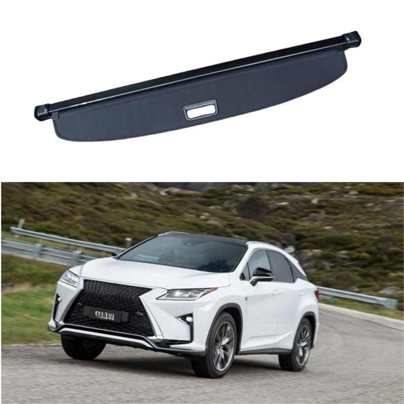 延長型 トランクカーゴカバーラゲッジシェードシールド レクサスRX2016-2022キャンバスに適合