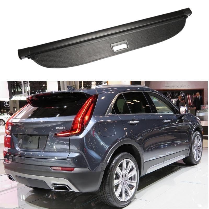 延長型 トランクカーゴカバー ラゲッジシェードシールド キャデラックXT4 2019-2024キャンバスに適合