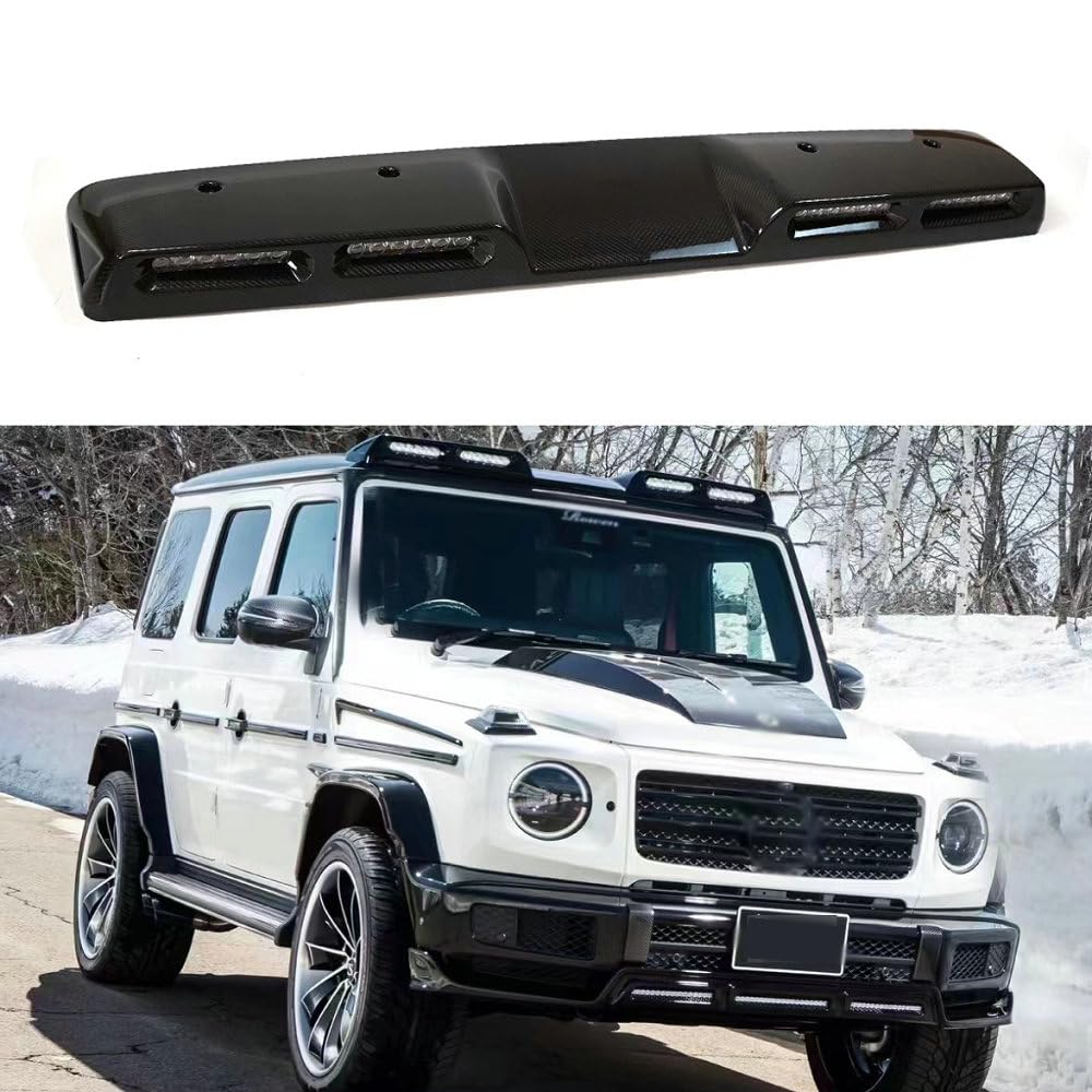 ルーフ ライト トップ ランプ バー LED DRL メルセデスベンツ G クラス W463 2019-2024用