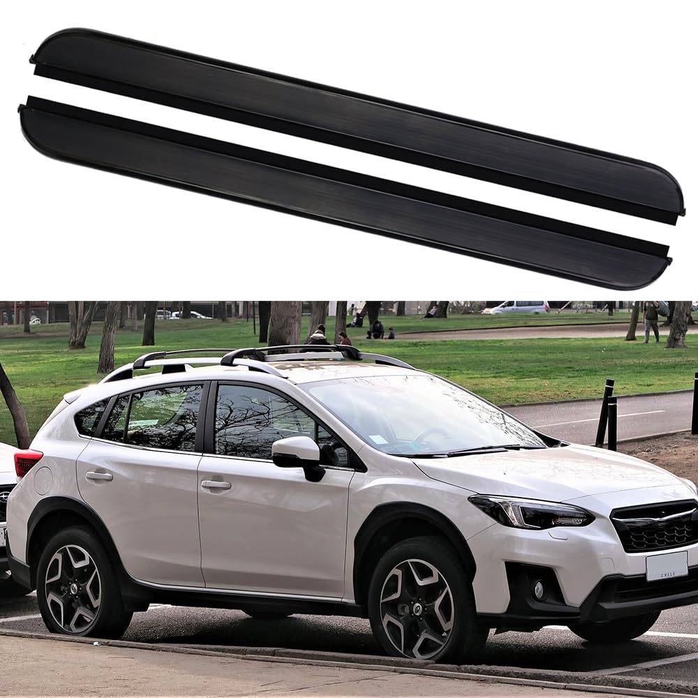 サイドステップ ランニングボード ナーフバー サイドペダルプロテクター スバル XV Crosstrek 2018-2023用 2個｜ネフストア