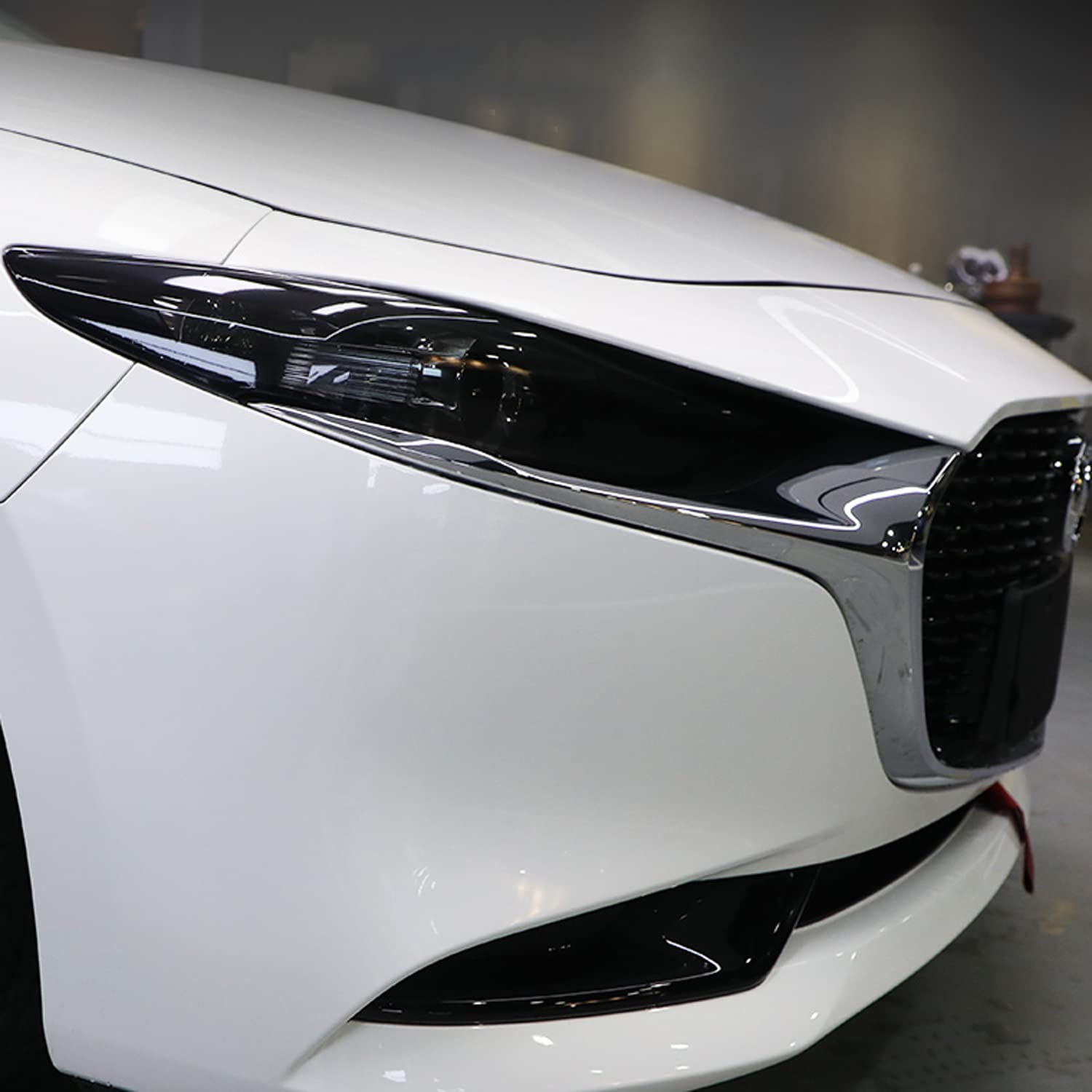 マツダ3 BP系 2019.6-2023 （Mazda3）に適用ヘッドライト保護フィルム ビニール保護透明 ステッカー TPU 傷防止 2ｐ