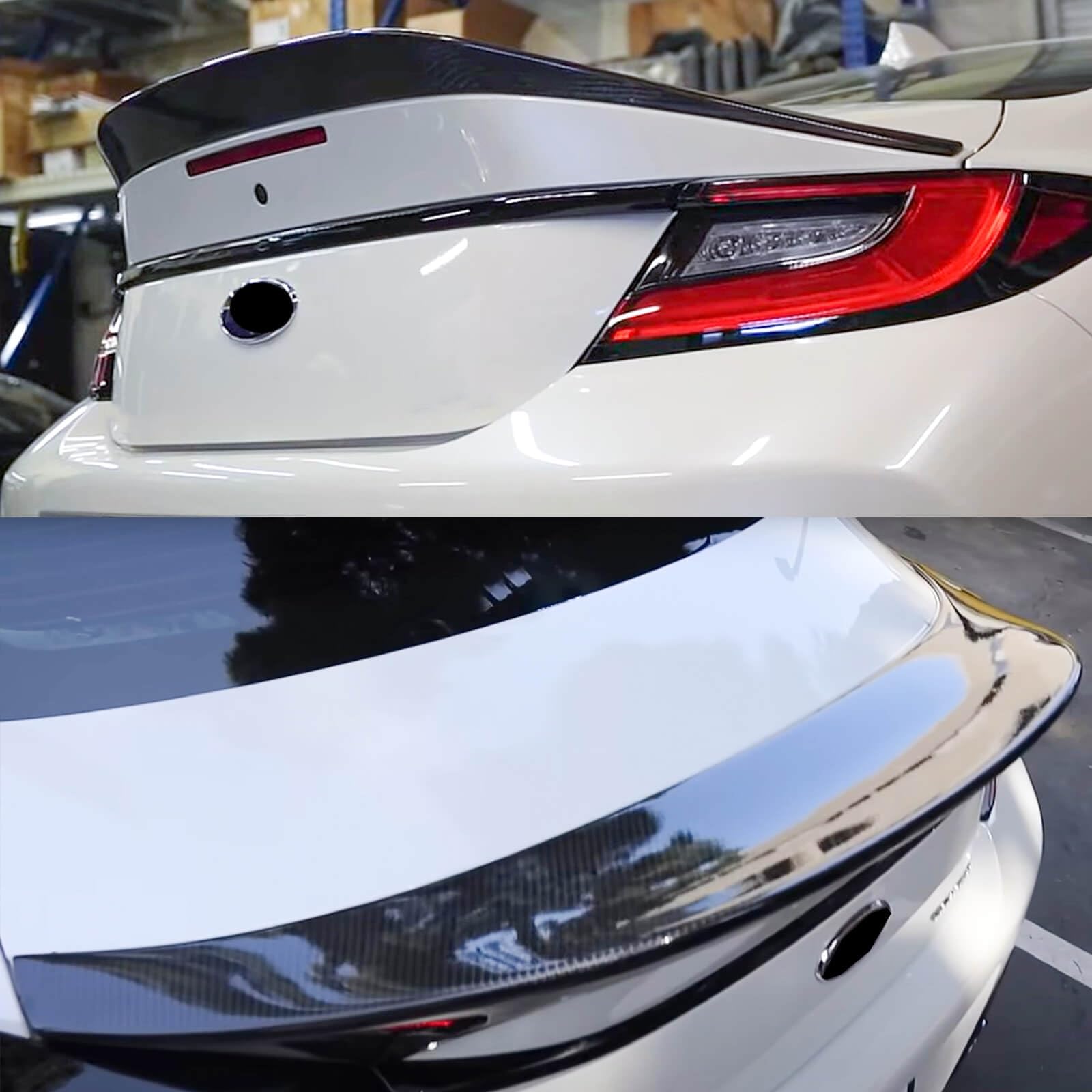 GR86 トランクスポイラー リアスポイラー トヨタ GR86 ZN8 スバル BRZ ZD8 適合 2021年 2022年 2023年 2024年 車種専用 リアウイング トランクスポイラー リアアンダースポイラー カーボン調 ABS製 塗装済み エアロパーツ ガーニッシュ カーアクセサリー