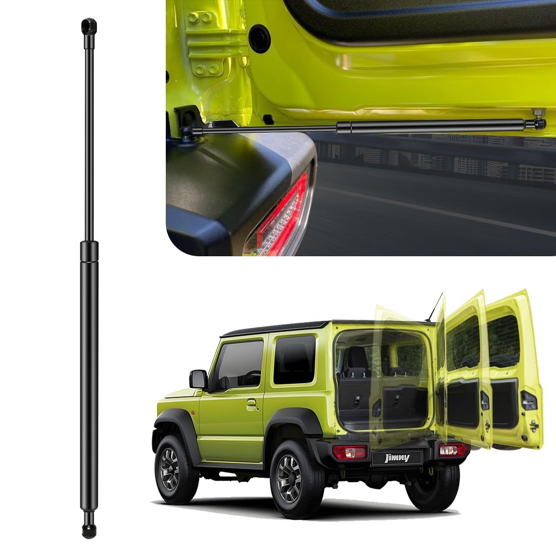 ジムニー　JB64/74用2ストップバックドアダンパー Amazon | 5段階 バックドアダンパー ジムニー JB64型 JB74W型