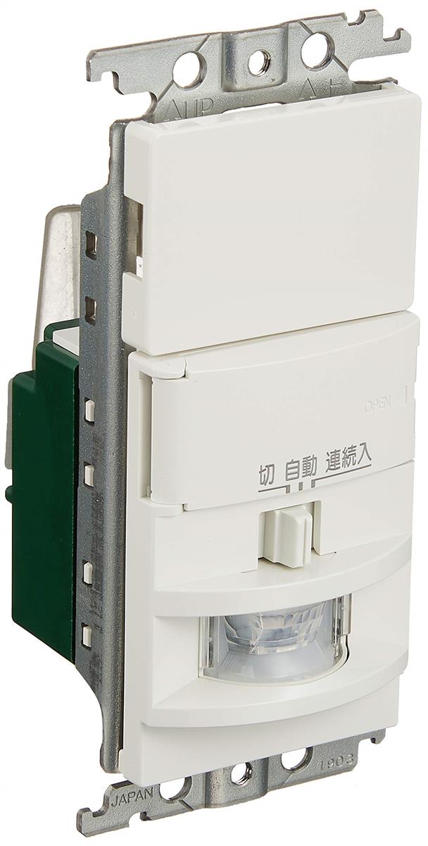 パナソニック(Panasonic) 壁初っ切り熱線検知器付自動小銃取り替えっこ 白いこと WTK1811WK
