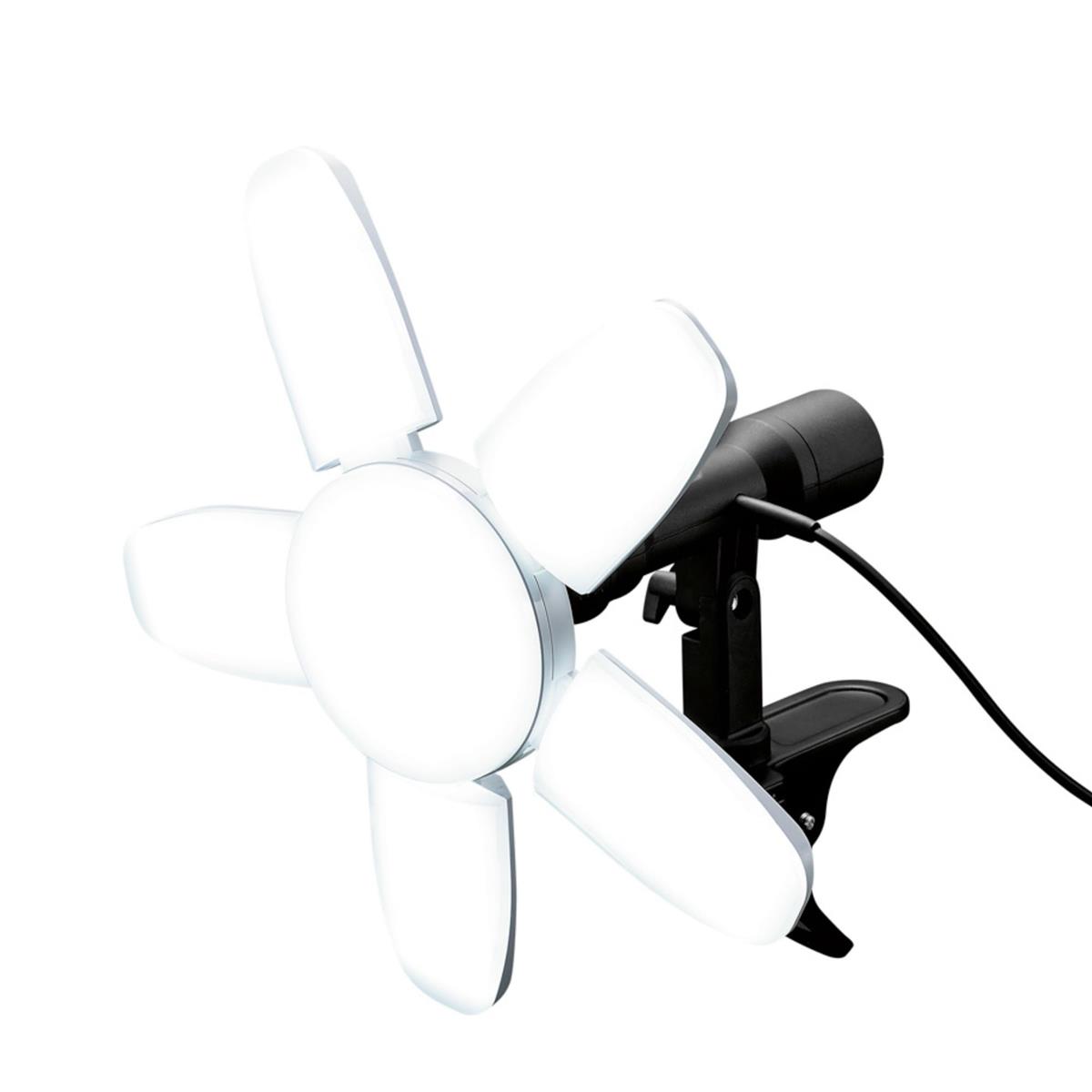 高儀 LED ゼムクリップともし火 SAKUTO 90W CLT-90SLC EARTH MAN 屋内用 磁石付き添い人 照明装置 進め方灯 投光照明器 開閉で照らし出す活動の領域が変わる 約10000ルーメン たかぎ
