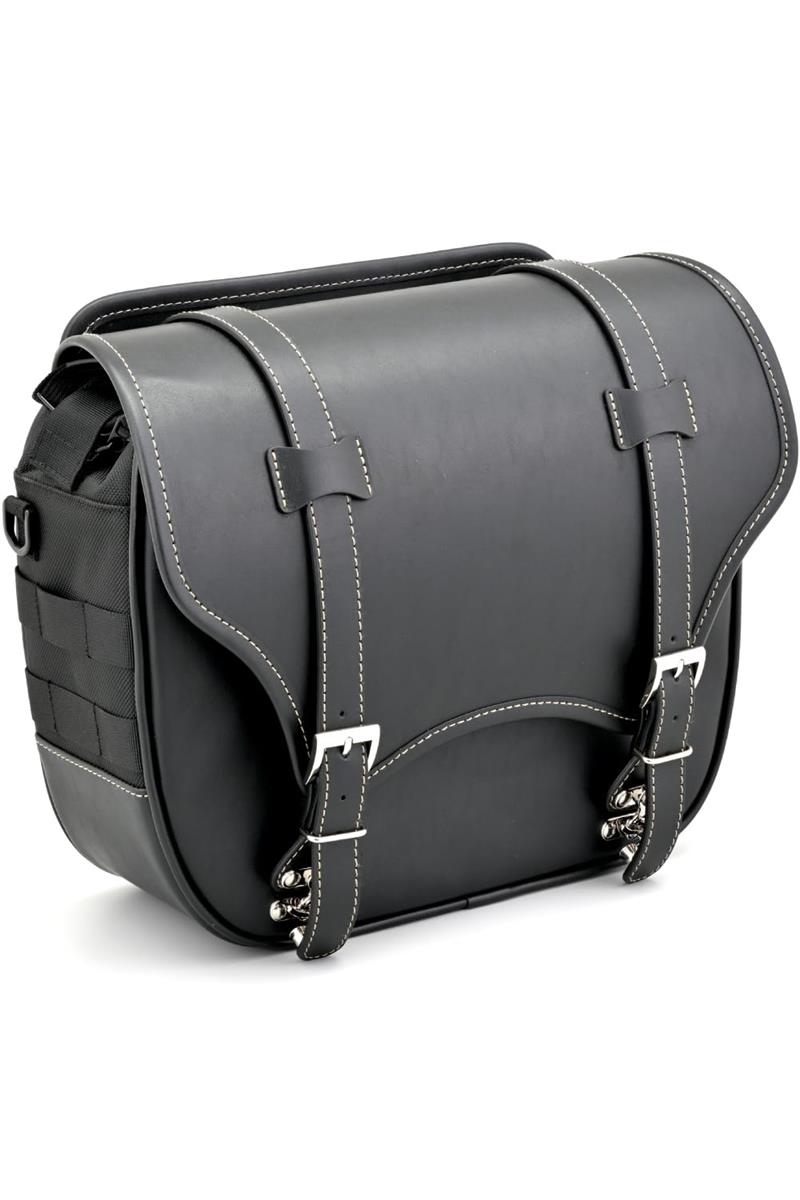 ヘンリービギンズ(Henly Begins) デイトナ バイク サイドバッグ 12L サドルバッグ DHS-36 トラぺ/プレーン 40262|ねがいごと店