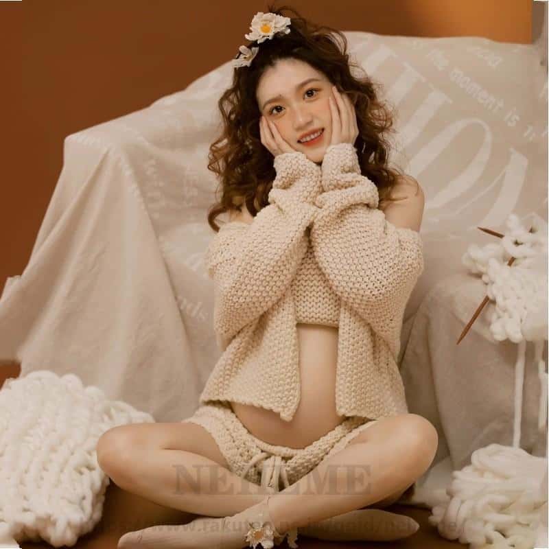 【3点セット】マタニティフォト 衣装 セット ニット マタニティー】マタニティフォトニットセット | Betty