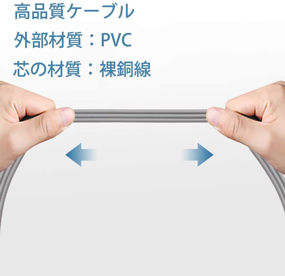 楽天市場 1 8m Avケーブル Wii Wii U対応用 Avケーブル Av変換ケーブル コンポジット接続 Tv出力avケーブル Neheme