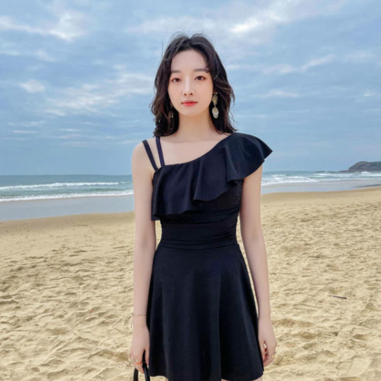 水着 ワンピース 体型カバー水着 レディース オールインワン 肩だし 肩出し セクシー 小胸 盛れる お腹 お尻 太もも カバーアップ 露出控えめ 無地 送料無料 夏 海 代 30代 40代 Marcsdesign Com