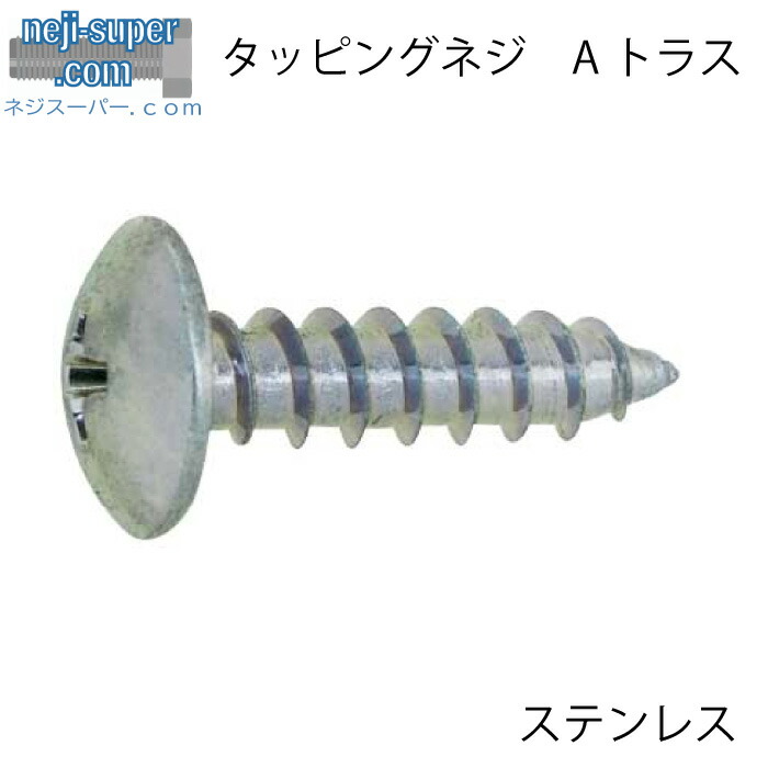 タッピングねじステンレスAトラスM5X90【100個入り】タッピンネジねじネジDIYタッピングビス建築建材施工内装