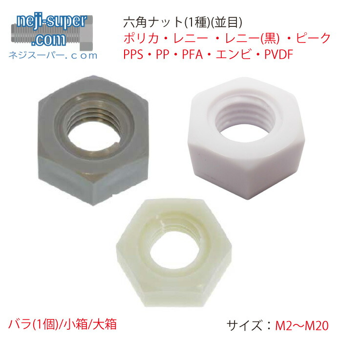 ポリカーボ (+)ナベ小ねじ M6x12 CSPPNPC-PC-M6-12 | ポリカーボネート 十字穴付（+）ナベ小ねじ