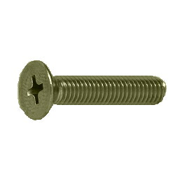 鉄 (+)皿小ねじ(全ねじ) M12x95 クロメート 【50個入】