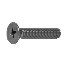 鉄 (+)皿小ねじ(全ねじ) M2x40 ニッケル 【700個入】