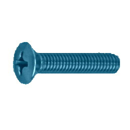 鉄 (+)丸皿小ねじ M2.3x4 三価クロメート