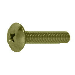 鉄 (+)トラス小ねじ M2x2 クロメート 【10000個入】