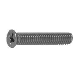 鉄 (+)皿小ねじ小頭 M4x8(D6) ニッケル 【3000個入】