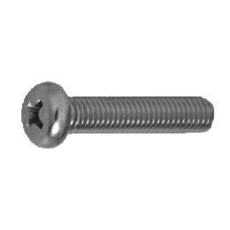 金管楽器 (+)ナベ小ねじ(全ねじ) M10x16 Ｎｉ