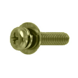 鉄 (+)ナベP=3 M3x95 クロメート 【250個入】｜ねじねじクン　店