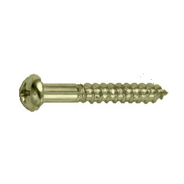 鉄 (+)丸木ねじ 5.8x25 クロメート