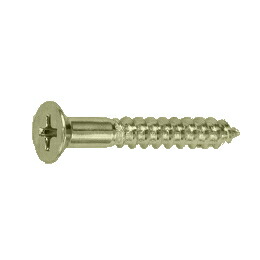 鉄 (+)皿木ねじ 6.2x38 クロメート 【400個入】