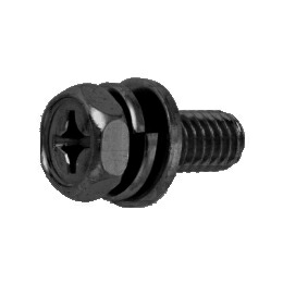 ステンレス鋼 (+)アプセットP\u003d4 M3x6 BK 【2000個入】
