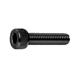 鉄 キャップ(全ねじ) M20x80 三価黒 【20個入】