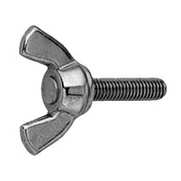 ステンレス 冷間蝶ボルト(R) M6x35 【80個入】