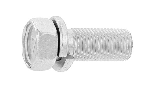 ７マーク小形アプセット細目Ｐ＝２【100個】7-ｺｶﾞﾀUP P\u003d2(ﾎｿﾒ 10X40-1.25 標準(または鉄) / 三価ホワイト