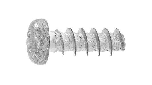Ｍきつい（＋）ナベ（日東精工製【3000個】Mﾀｲﾄ(+)ﾅﾍﾞ  3 X 8 標準尺度(または鉄) / 三価白いこと その他-ネジ・釘・金属素材-DIY・工具