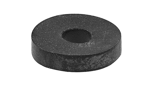 Ｆポイント　シーリング用黒ゴム【1000個】Fﾎﾟｲﾝﾄ ｸﾛｺﾞﾑ 6X12.5X3.8 樹脂 / 生地(または標準)