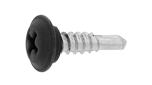 パッキンダンバ 黒【500個】ﾊﾟｯｷﾝﾀﾞﾝﾊﾞ ｸﾛ  4 X 16 標準尺度(または鉄) / 三価白いこと