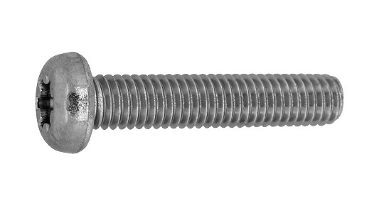 ＬＲナベ小ねじ【5000個】LRﾅﾍﾞｺ  2 X 6 標準(または鉄) / 三価ブラック